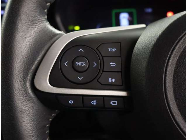 オーディオ関係もここで操作でき便利ですね！