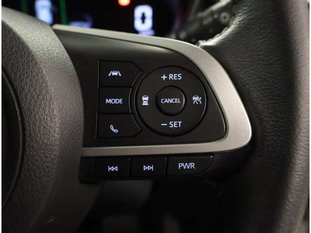 クルーズコントロール操作できます！