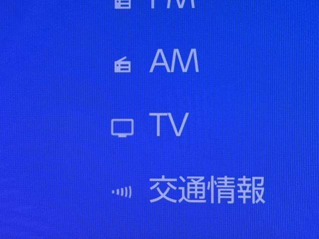 TVが見れるチューナーを装備しています。　新しい車でも付いていないことで、TVが見れない事も多々あるので要チェックです。