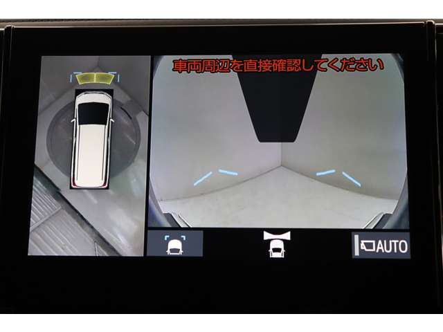 全周囲カメラ付いてます。