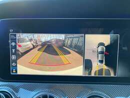 全周囲カメラを標準装備しております