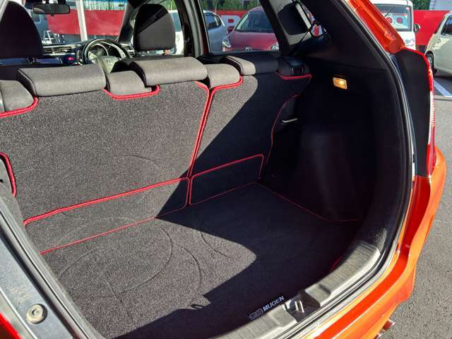 大きな荷物も楽々載せられます。