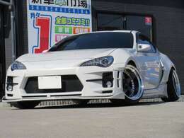 クールVer4　01R-GTW　WIDE　BODY　KIT　WORK18AW　326power車高調/ステアリング　クイックリリース　ワンオフ4本出しマフラー　社外テール　BRIDEフルバケ　純正ナビ