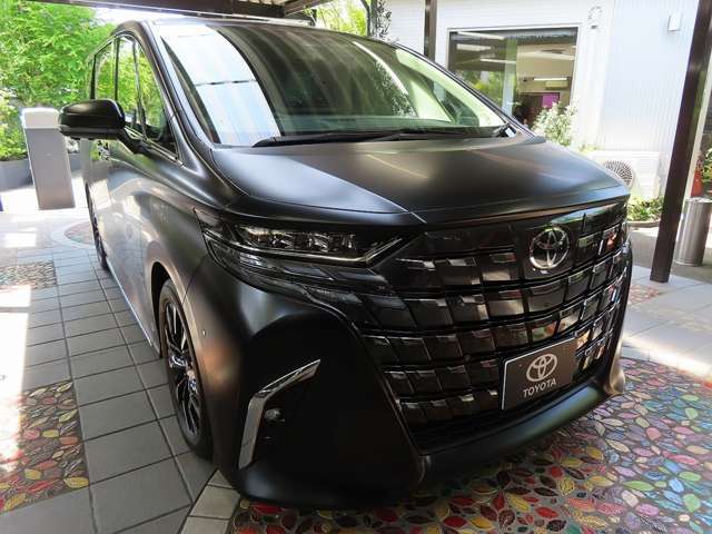 （注目ポイント）■TOYOTA新車生産時有償スペシャルオーダー純正架装オプション：新開発ペイントプロテクションフィルム施工車両（ベースカラー・ブラック ColCode＃202：セミマット艶消し黒仕様：MOP価格950,000<span class=