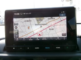 ホンダ純正ナビ　インターナビが　快適ドライブのお手伝いをいたします。
