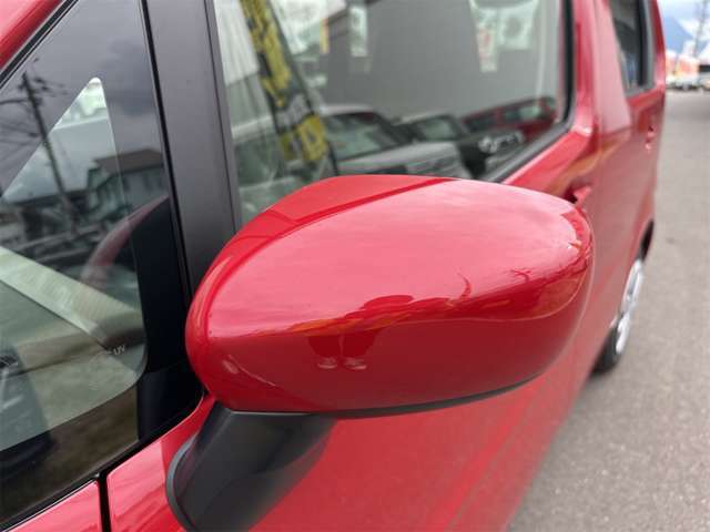 サイドミラーになります！