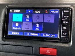 Bluetoothつき☆お使いのスマホの音楽を車内でながせます。ドライブがより一層楽しくなります☆