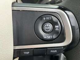 【全車速追従機能付ACC（アダプティブクルーズコントロール）】設定した車速内で自動で加減速ができます。先行車との車間距離を適切に維持した追従走行も可能です！機能には限界があるためご注意ください。