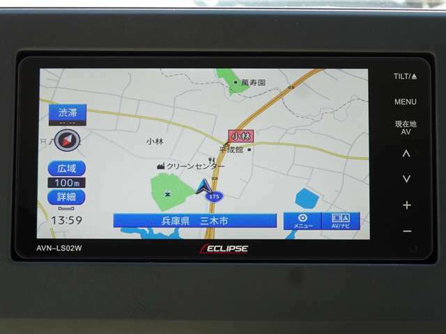 イクリプスメモリーナビAVN-LS02W