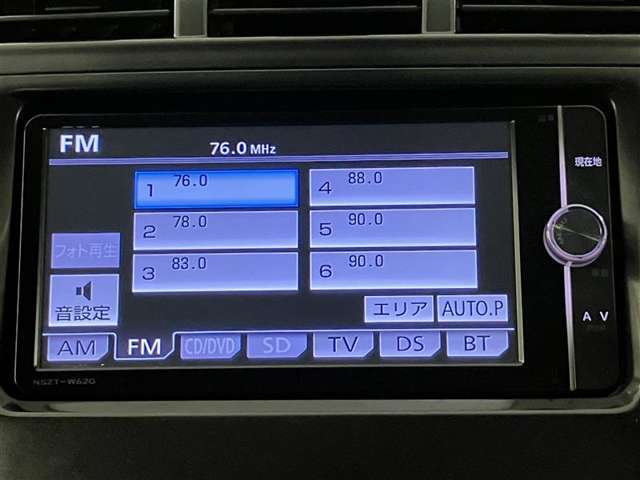 初めての道でもナビがあれば安心ですね。