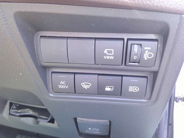 100v電源スイッチ！