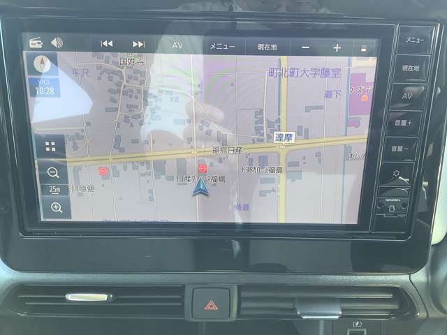 純正メモリーナビ付いています☆オーディオ類の機能も充実しています。