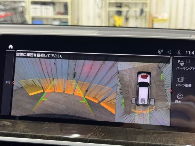 「アラウンドビューモニター」を装備で駐車が苦手な方でも安心です。