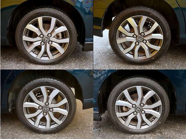 純正15インチアルミホイール！！