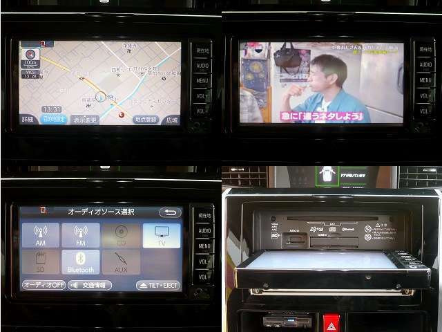 純正メモリーナビ！ワンセグTV、CD再生、Bluetooth電話＆音楽！！