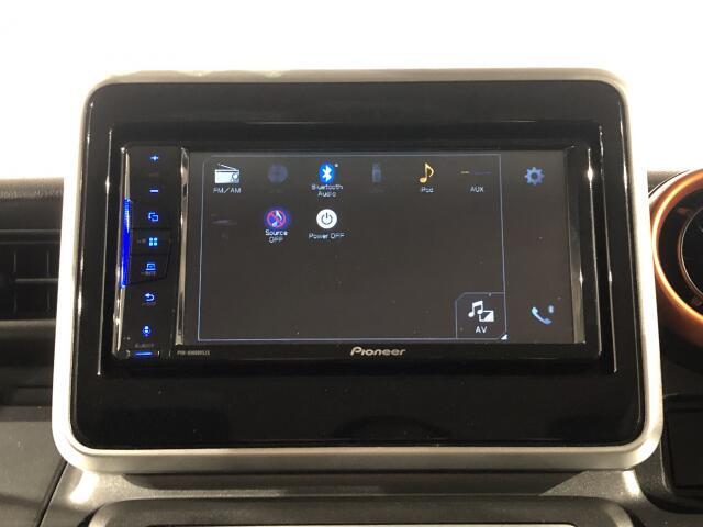ブルートゥース対応でiPadや携帯電話に入っている音楽を聴くことができます♪