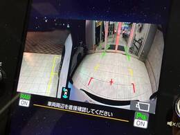 【バックカメラ】駐車時に後方がリアルタイム映像で確認できます。大型商業施設や立体駐車場での駐車時や、夜間のバック時に大活躍！運転スキルに関わらず、今や必須となった装備のひとつです！