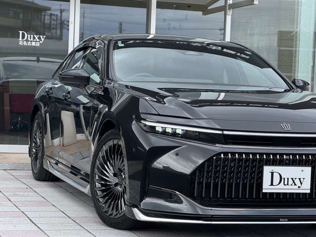 クラウン　Z　ブラック　モデリスタエアロ　パノラマルーフ　ブラックパッケージ　デジタルインナーミラー　パノラミックビューモニター　ブラインドスポットモニター　純正アルミホイール　LEDヘッドライト　ETC