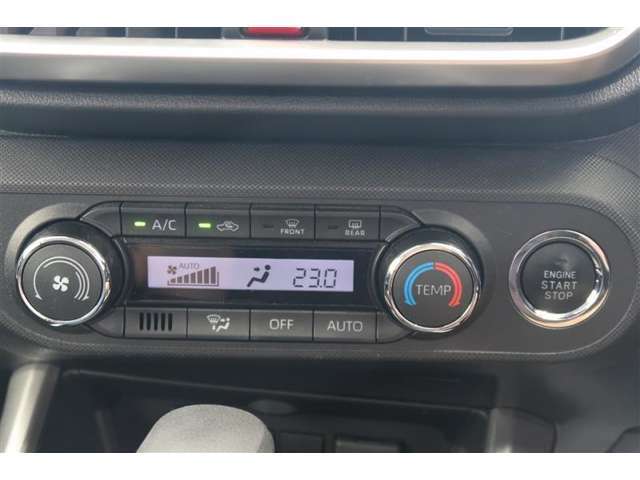 【オートエアコン】温度だけ設定すれば後は車におまかせ♪