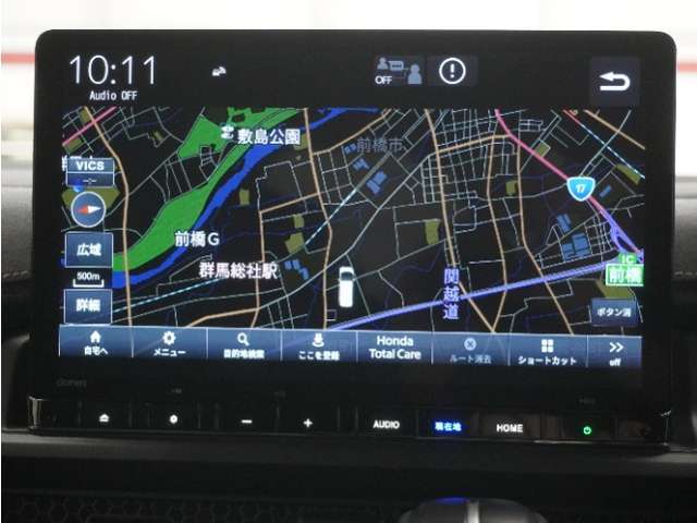 純正11.4インチHondaCONNECTナビ(LXM-247VFLi)＆バックカメラが装備されているので、普段の使い勝手もロングドライブも快適です。