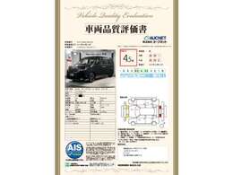 第3者機関によって車両状態証明書を発行しておりますので、状態の確認含めて安心、信頼、満足にお答えします。