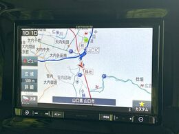 【8インチナビゲーション】目的地までしっかり案内してくれる使いやすいナビ。Bluetooth接続すればお持ちのスマホやMP3プレイヤーの音楽を再生可能！毎日の運転がさらに楽しくなります！！