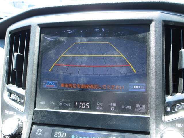 バックガイドモニターで、後方を確認しながら安心して駐車することができます。運転初心者も熟練者も必須の機能ですよ！