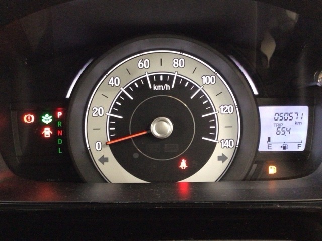 【メーター】シンプルで、とても視認性の良いメーターです♪