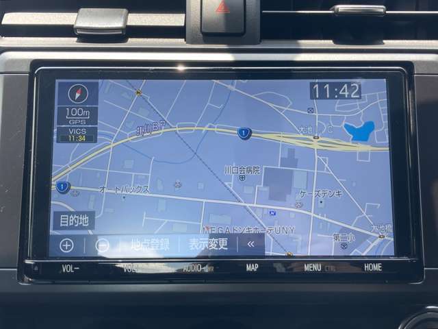 【　ナビゲーション　】ナビゲーションシステム装備なので不慣れな場所へのドライブも快適にして頂けます♪