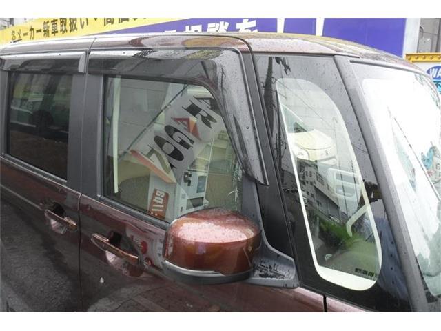 サイドバイザー装備