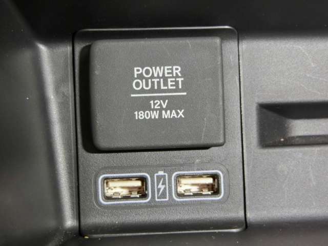 USB充電ができます。
