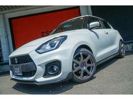 令和4年車、マニュアル車両後期型が入庫致しました。距離も若くお勧めです！ZSSの新品ダウンサス、エンケイPF07ホイールを装着してもちろんタイヤも新品です！！