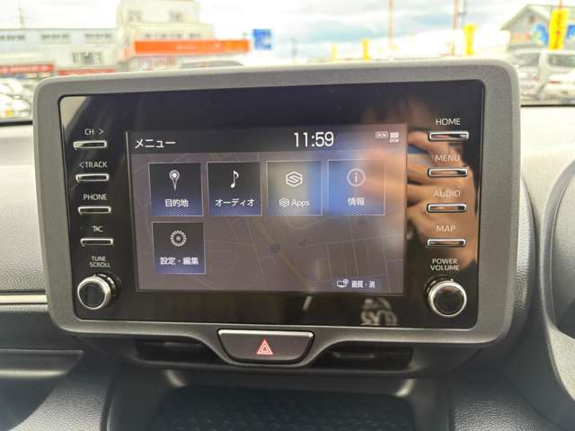 TVの視聴や音楽はもちろん可能です☆家族や恋人と一緒に楽しいドライブが楽しめますよ♪