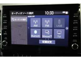Bluetoothオーディオ対応しています。スマートフォンなどをカーオーディオへ無線で接続し、お気に入りの音楽を再生可能。