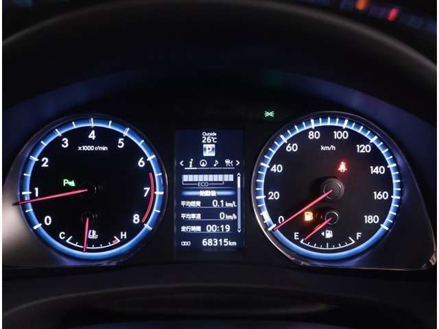 メーターも見やすく安全運転をサポートいたします！