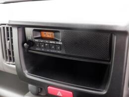 オーディオ機能はラジオです♪　ドライブの出先でのお好きな番組を楽しめますね！