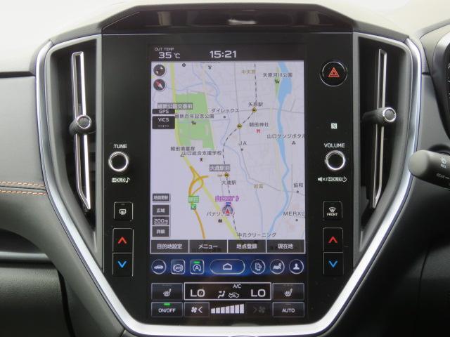 車両情報、エアコンや各種設定操作などを、ディスプレイに集約。タブレットライクで直感的な操作が可能です☆