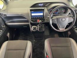 【インパネ全体】全方位で視界が広く、高い目線で運転もしやすいです！
