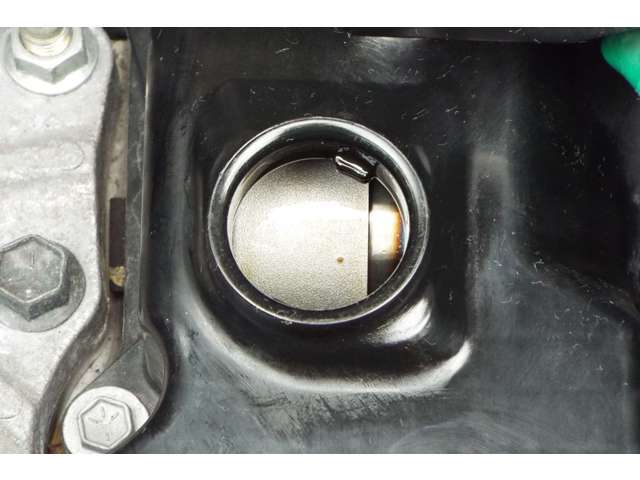 タイミングチェーン・エンジン内部キレイです。