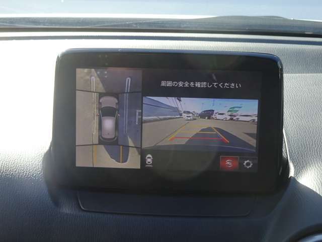 360°ビューモニター！