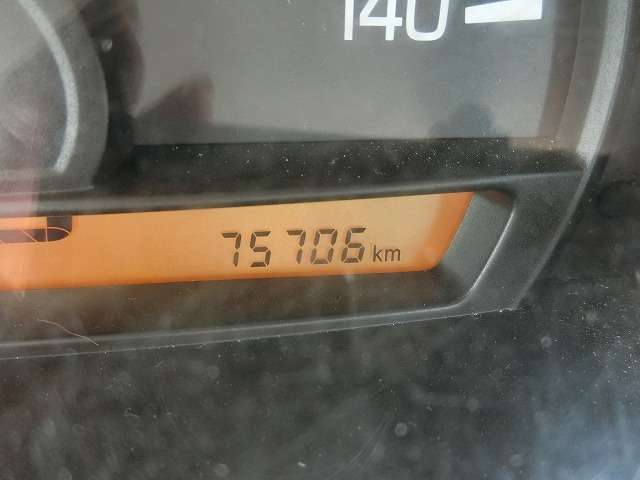 走行距離は75706KM