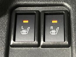 【シートヒーター】寒い日に重宝するシートヒーター！エアコンより早く温まってくれるので寒がりの人も安心ですね♪エアコンの温風は乾燥するから苦手、という方にもをおすすめです。