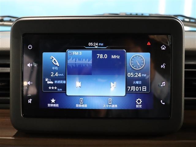 【純正ナビゲーション】大画面で見やすいディスプレイです♪高画質テレビやBluetoothオーディオなどのオーディオ機能がございます！