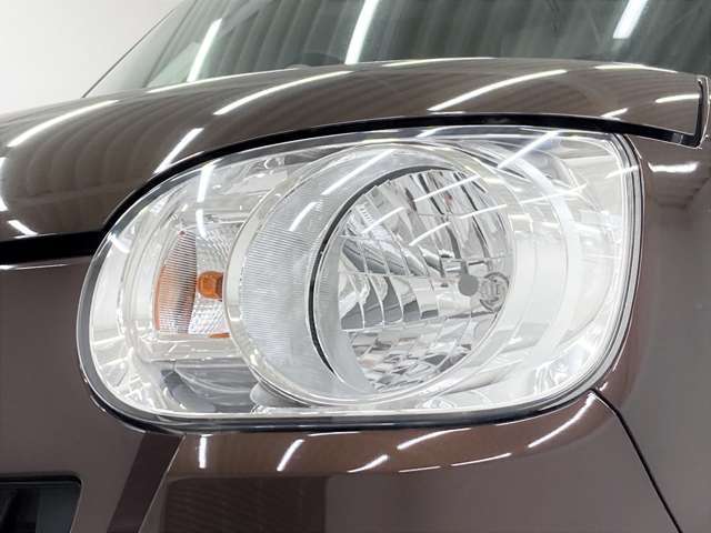 ハロゲンライトを装備しています！