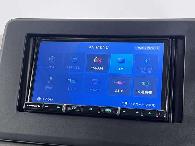 メモリーナビゲーション装備！TV・CD・DVD再生・Bluetooth対応！！