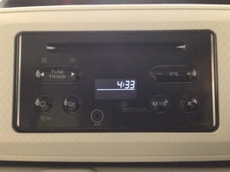 【オーディオ機能】CDプレーヤーを装備♪もちろんFM/AMラジオもお聞きいただけますよ♪