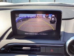 うれしいバックモニター付！後退時の不安感によるストレスから開放してくれます。