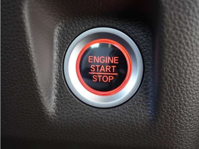 ◆プッシュスタート◆ボタン1つでエンジンを掛けたり止めたり出来るって便利ですよね！