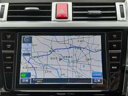 ■　装備2　■　純正8型SDナビ：大きな画面と分かりやすい操作　フルセグTV・Bluetooth対応