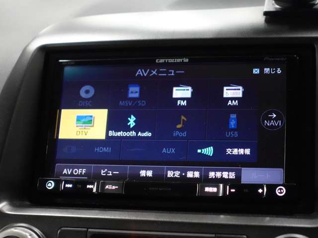 社外carrozzeriaナビ